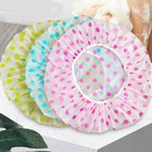 Waterproof Shower Cap Thicken Elastic Bath Hat Bathing Cap For Women Hair Salon