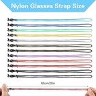 Eyeglasses Strap Eyewear Retainer 12 Pack  Eyeglass Straps Cords Eyeglass Holder