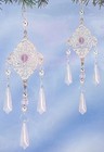 Sunrise Christmas Craft Beaded Ornament Kit Dramatic Drops Makes Set Of 2 510061