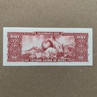 1967 Brazil Brasil 10 Centavo On 100 Cruzeiros Unc Banknote Printed In London