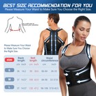 Posture Corrector Adjustable Back Brace Shoulder Clavicle Support Belt Men Women