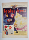 3 Different Vintage Original Tastee-freez Ice Cream 11x14 Ads 