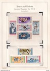 Dominican Republic 1959 Geophysical Year Mnh 4 Sheets   Overprints 16345
