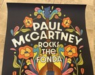 Paul Mccartney Official Merch Poster Fonda Theatre Los Angeles 2026 Beatles Rare