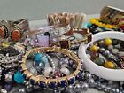 Lot Of 34 - Bracelets Vintage And Modern Costume Jewelry