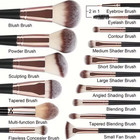 Professional Makeup Brushes Set 3 20pcs Soft Fluffy Eyeshadow Blush Face