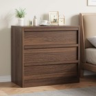 Modern 3 Drawer Dresser Chest Of Drawers Bedside Table For Living Room Bedroom