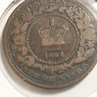 1861   Nova  Scotia  One  Cent   Canada