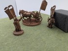 Lord Of The Rings - Khandish King In Chariot And On Foot Primered Oop Metal Gw