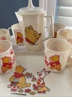 Vintage Walt Disney Productions Winnie The Pooh piglet  Plastic Set  19 Rare