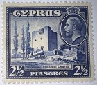 Travelstamps  Cyprus Stamps Scott  130  2 1 2 Pi  Mint Original Gum Hinged