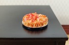 Dollhouse Peach Pie In Tin 1 12 Scale Miniature Kitchen Food Bakery