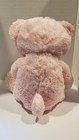 Dan Dee Pink 20   teddy Bear Holding Purple Heart Plush Soft Stuffed Toy