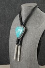 Turquoise   Sterling Silver Bolo Tie - Bob Becenti