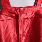 Vintage Red Satin Sleeveless Camisole Top Blouse Holiday Sexy Date Womens Large