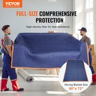 Vevor Moving Blankets Packing Blankets 80  X 72  Furniture Pads 12-pack 35 Lb dz