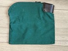 Vintage Commonwealth National Bank Canvas Zippered  Deposit Bank Bag Lock No Key