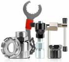 6pcs Bicycle Repair Tool Set Crank Chain Cutter Extractor Freewheel Puller