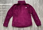 The North Face Jacket Womens Medium Osito Fleece Fuchsia Pink Full Zip