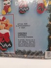 Vintage Bucilla Felt Christmas Ornaments Kit 83022 - Christmas Surprises