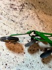 John Deere 4-bottom Plow In Original Ice Cream Box 1 16 Vintage Made In The Usa