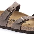 Birkenstock Mayari Mocha Birkibuc Leather Women   s Thong Sandals Select Size