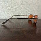 Vintage Bausch   Lomb Ray-ban Rectangle Sunglasses With Amber Lenses