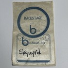 Lynyrd Skynyrd Vintage Backstage Pass Crew Tour April 1977 Charlotte Coliseum