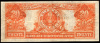 1906 Fr  1182  20 Gold Certificate Large Size Very Fine Nice Note 