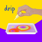 Kids Marble Painting Art Kit Water Painting Set For Ages 6 12 Girls Boys Craft