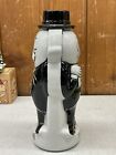Vintage Burgie  1971 Bear Beer Bottle Decanter Top Hat 2 Sided Burgie Brewiana
