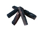 4 Pcs Wood-like Decorative Ceramic Log Propane Firepit Fireplaces stoves burner 