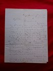 Confederate Captain Letter 7th N c  Wounded Twice Picketts Charge Gettysburg 