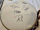 Def Leppard Vip Package With Signed Drumhead  Guitar Picks  Pins  Poster  Etc 