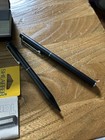 Sheaffer Targa 1002 Matte Blk   Stainless Steel White Dot Ballpoint   Mec Pencil