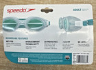 Speedo Boomerang Swim Goggles Adult 14  Anti-fog High Tide Blue Uv Protectiona31