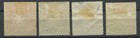 Kut British East Africa 1890 Qv 2r-5r Sg 16-19 Mint Hinged Mh