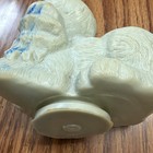 Vintage 1960 Ideal Rubber Squeak Blue Dog Toy Cocker Spaniel Kitsch Cute Old