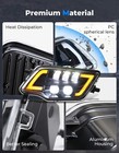 Led Headlights Assembly Head Lamp For Honda Pioneer 1000 700 500 520 2016-2024