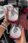 Killstar Cup Red Ana-tomic Stemless Wine   Of 2  One Size
