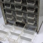 Vintage Akro Mills 18 Drawer Metal Small Parts Organizer Storage Bin Usa