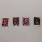 Lot Of 8 Estonia 1 2 4 5 6 10 15 20 Sents Stamps 1930s Used
