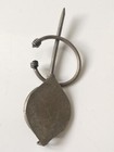Rare Ancient Medieval Fibula Amulet Silver Color Authentic Very Stunning