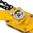 Lift Lever Chain Hoist Lift Block Chain Hoist  3 4 Ton 5 ft  Manual Ratchet C   