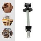 43 5 3cm Black Vise Screw  Diy Vise Tool  Workbench Vise Screw Hot