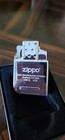 Brand New Zippo Adjustable Flames Refillable Double Torch Butane Lighter Silver