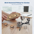 Three-string Cigar Box Pickup Pre-wired Stringed Instrument Part Durable