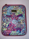 Lilly Pulitzer Agenda Folio Organizer Pink Multi Zip Case Ipad Tablet 10x12 5 