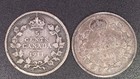 Canada Silver 5 Cents Lot  1904   Three 1911 Coins Half Dime 92 5  Silver