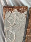 Antique Vtg 36 Linear Feet Fleur De Lis Tin Ceiling Cove Trim Chic Old 1176-25b